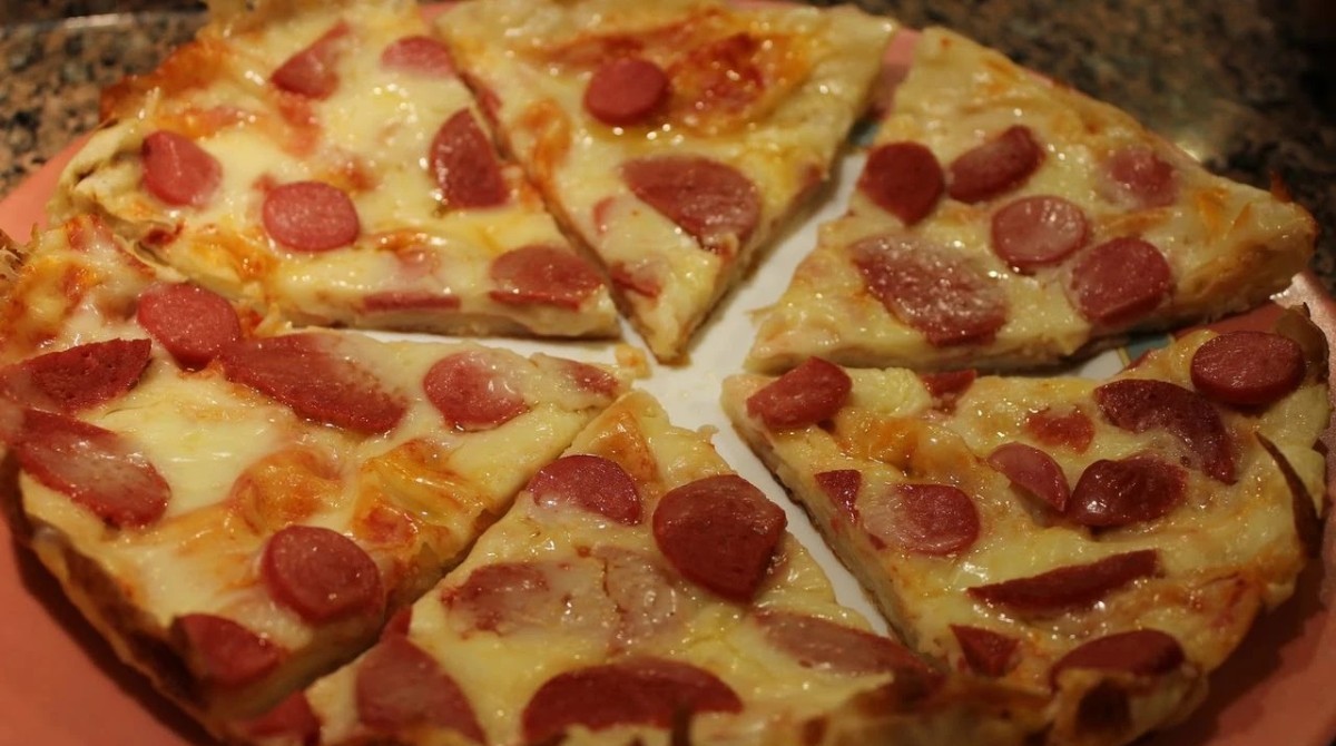 Krep pizza malzemeleri