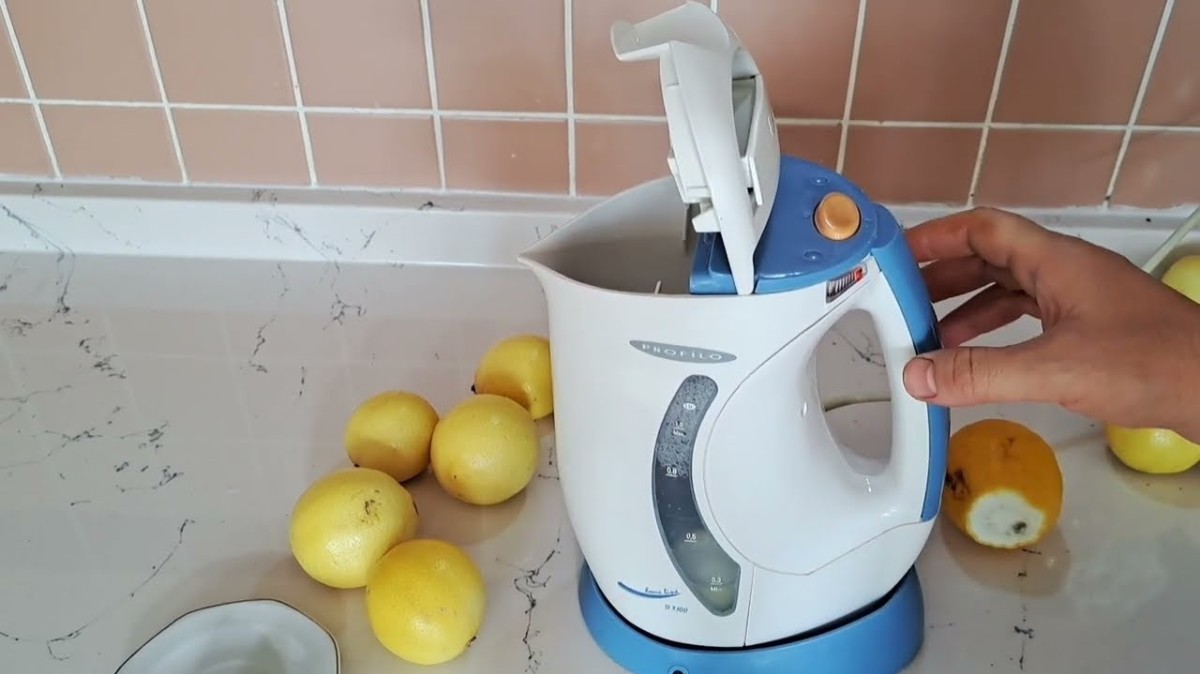 Limonla kettle içini temizlemek