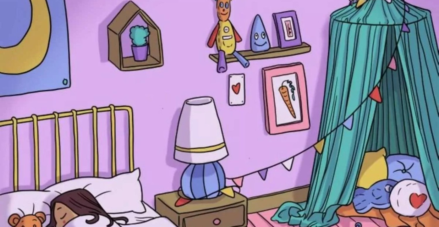 Sadece üstün zekalılar bulabiliyor: Bu görselde bir sır var! Diş perisini 10 saniyede bulanlar dahiler kulübüne